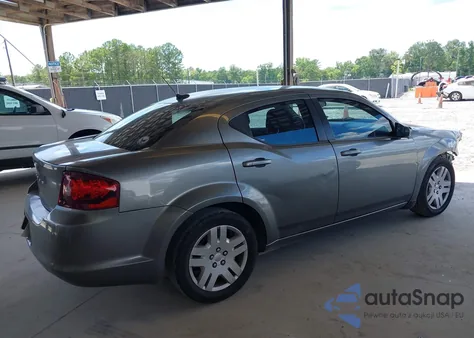2013 Dodge Avenger Se from USA, damaged, VIN 1C3CDZAB7DN575831